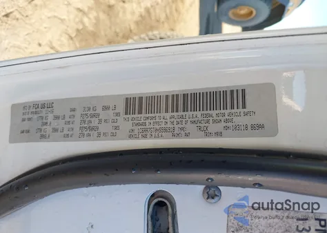 2017 Ram 1500 Big Horn 4X4 6'4 Box from USA, damaged, VIN 1C6RR7GT0HS596918